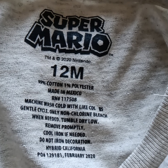 Super Mario 85 T-shirt NWOT - Picture 3 of 4